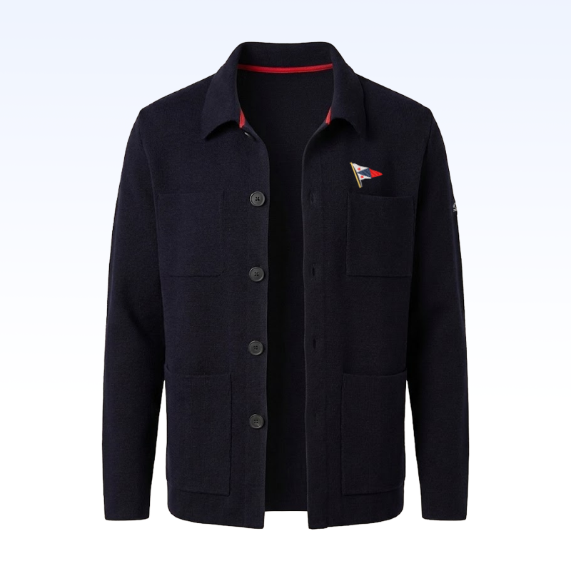 SAINT JAMES CORK II WOOL CARDIGAN