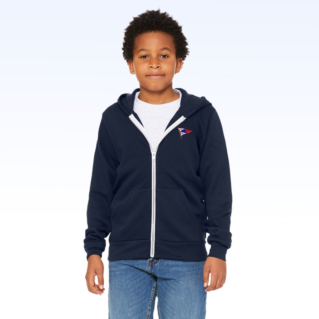BELLA+CANVAS YOUTH FULL-ZIP HOODIE