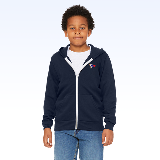 BELLA+CANVAS YOUTH FULL-ZIP HOODIE