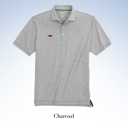 JOHNNIE-O PERFORMANCE JERSEY POLO - LYNDONN STRIPE